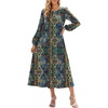Chic Blue Printed