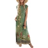 Green Ethnic Pattern