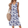 Blue White