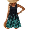 Navy Blue Floral