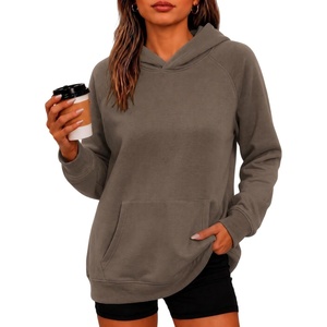 Zeagoo Womens Oversized Hoodies Pullover Fleece Hooded Sweatshirt Trendy(Grey)