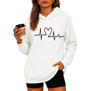 Zeagoo Womens Oversized Hoodies Pullover Fleece Hooded Sweatshirt Trendy(Hearts)
