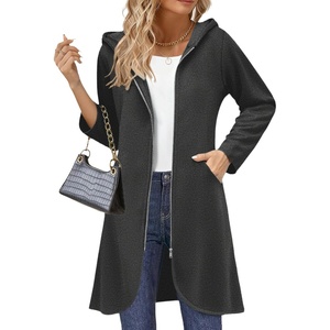Zeagoo Womens Zip Up Hoodies 2026 with Pocket(Dark Gray)