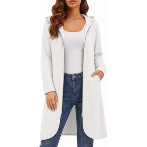 Zeagoo Womens Zip Up Hoodies 2026 with Pocket(White)