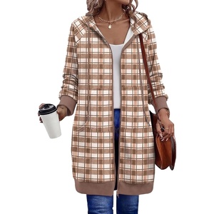 Zeagoo Women’s Zip Up Hoodies Long Sleeve Long Tunic Sweatshirts Oversized(Gw521)