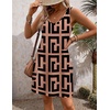 Zeagoo Womens Summer Dress 2026 Loose V Neck Sleeveless Sundresses Swimsuit Coverup with Pockets Floral Tank Dresses(Printed-2)