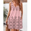 Zeagoo Womens Summer Dress 2026 Loose V Neck Sleeveless Sundresses Swimsuit Coverup with Pockets Floral Tank Dresses(Sf292)