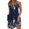 Navy Blue Floral