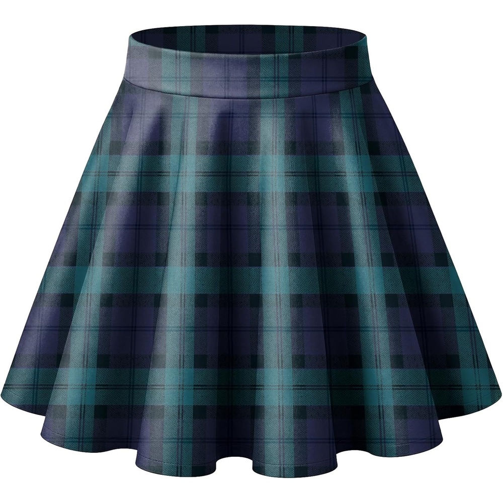 image:imageZeagoo Womens Skirt Basic Mini Skater Skirt 2026 Summer Skirts Stretchable High Waist ALine Party Club SkirtsGw563