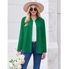 Zeagoo Button Down Shirt Women Long Sleeve Blouses Casual Tops Work Outfits(C-green-stain Shield)