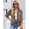 Zeagoo Button Down Shirt Women Long Sleeve Blouses Casual Tops Work Outfits(Multicolor 721)