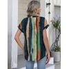 Zeagoo Button Down Shirts for Women Short Sleeve Tops V Neck Collar Blouses Business Casual Outfits(Cx289)