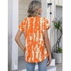 Zeagoo Button Down Shirts for Women Short Sleeve Tops V Neck Collar Blouses Business Casual Outfits(Zr466)
