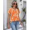 Zeagoo Button Down Shirts for Women Short Sleeve Tops V Neck Collar Blouses Business Casual Outfits(Zr466)