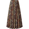 Zeagoo Women’s Chiffon Elastic High Waist Pleated Maxi Skirt with Pockets(Mz721)