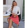 Zeagoo Women’s Skirt Basic Mini Skater Skirt 2026 Summer Skirts Stretchable High Waist A-Line Party Club Skirts(Jh84)