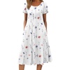 2501 White Floral