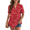 H-boho Floral Red