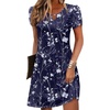 Blue Floral Printed-2