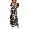 2602 Black Floral