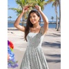 Zeagoo Women Summer Maxi Dress with Pockets 2025 Spaghetti Strap Sundress Casual Flowy Boho Dress Floral Tiered Beach Dress(Pattern-8)