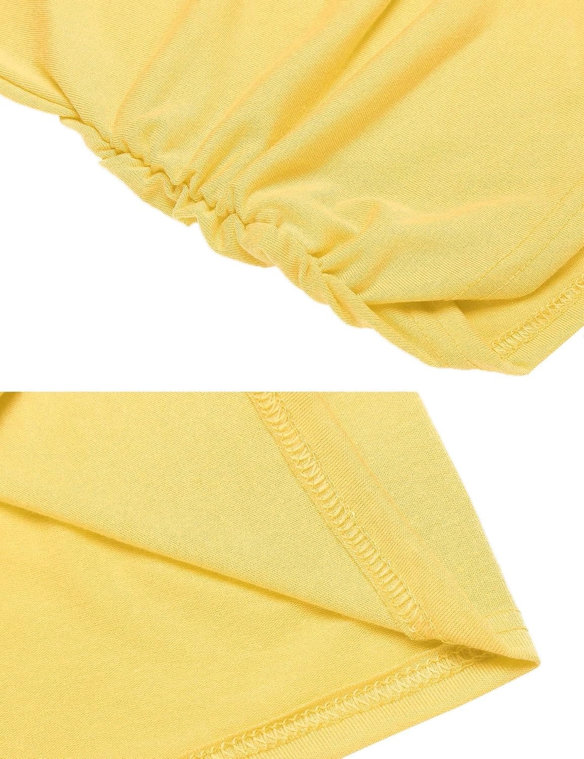image:imageZeagoo Tank Top for Women Trendy Going Out Tops Sleeveless Shirts Ruched Business Casual Basic Tunic TopsYellow