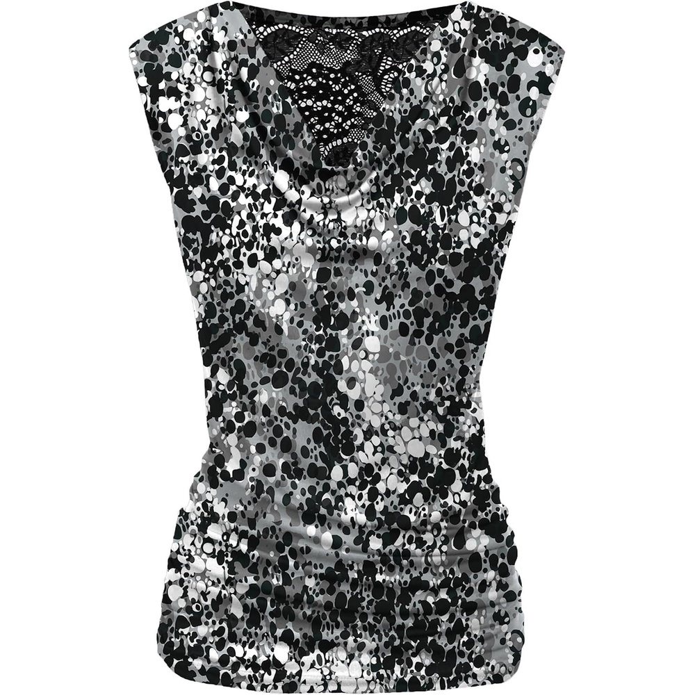 image:imageZeagoo Tank Top for Women Trendy Going Out Tops Sleeveless Shirts Ruched Business Casual Basic Tunic TopsFloral Cx273