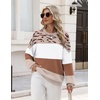 Zeagoo Oversized Sweater for Women 2026 Crewneck Long Sleeve Fall Clothes(Jh722)