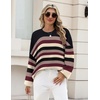 Zeagoo Oversized Sweater for Women 2026 Crewneck Long Sleeve Fall Clothes(Tz779)