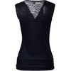 Zeagoo Tank Top for Women Trendy Going Out Tops Sleeveless Shirts Ruched Business Casual Basic Tunic Tops(Navy Blue)
