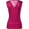 Zeagoo Tank Top for Women Trendy Going Out Tops Sleeveless Shirts Ruched Business Casual Basic Tunic Tops(Rose)