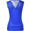 Zeagoo Tank Top for Women Trendy Going Out Tops Sleeveless Shirts Ruched Business Casual Basic Tunic Tops(Royal Blue)