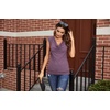 Zeagoo Tank Top for Women Trendy Going Out Tops Sleeveless Shirts Ruched Business Casual Basic Tunic Tops(Wineberry)