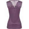 Zeagoo Tank Top for Women Trendy Going Out Tops Sleeveless Shirts Ruched Business Casual Basic Tunic Tops(Wineberry)