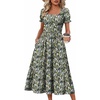 Green-floral
