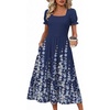 Navy Blue Floral