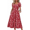 Red-floral