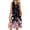 Black Pink Floral