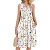 Yellow Orange Floral