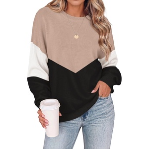 Zeagoo Oversized Sweater for Women 2026 Crewneck Long Sleeve Fall Clothes(Jh550)