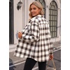 Zeagoo Womens Flannel Shirts Long Sleeve Button Down Casual Fall Plaid Top(11-khaki Gw543)