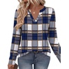 Zeagoo Womens Tops Long Sleeve V Neck Tee Shirts Cute Dressy Casual(Grey Gw597)