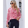 Zeagoo Blouses for Women Bow Tie Neck Chiffon Long Sleeve Shirt Work Tops(An434)