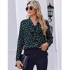 Zeagoo Blouses for Women Bow Tie Neck Chiffon Long Sleeve Shirt Work Tops(Xh522)