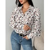 Zeagoo Women Button Down Shirts Casual Long Sleeve Tops Work Blouses(An443-apricot)