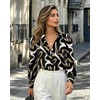 Zeagoo Women Button Down Shirts Casual Long Sleeve Tops Work Blouses(Cx312)