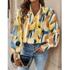 Zeagoo Women Button Down Shirts Casual Long Sleeve Tops Work Blouses(Jh579-multicolored)