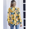 Zeagoo Women Button Down Shirts Casual Long Sleeve Tops Work Blouses(Jh579-multicolored)