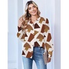 Zeagoo Women Button Down Shirts Casual Long Sleeve Tops Work Blouses(Jh587)