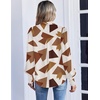 Zeagoo Women Button Down Shirts Casual Long Sleeve Tops Work Blouses(Jh587)